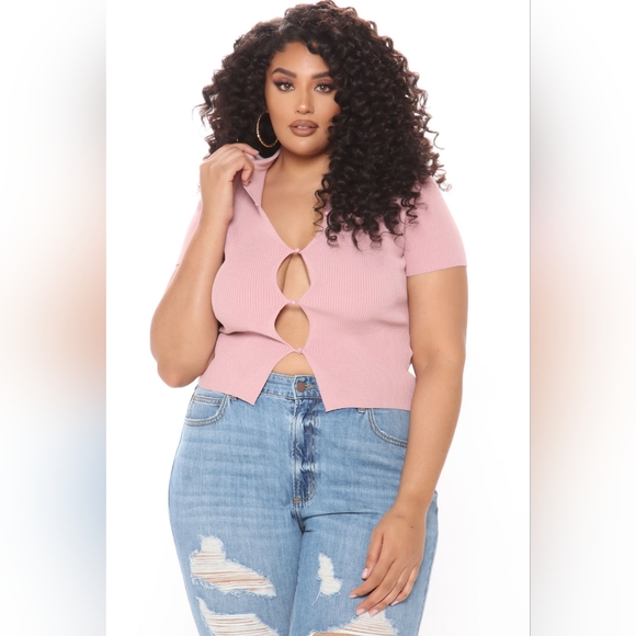 🔥🔥SWEATER TOP- MAUVE - VARIOUS SIZES - Picture 4 of 12